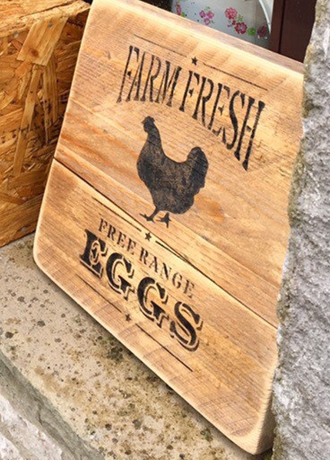 Chicken eggs for sale sign free range eggs for sale etsy