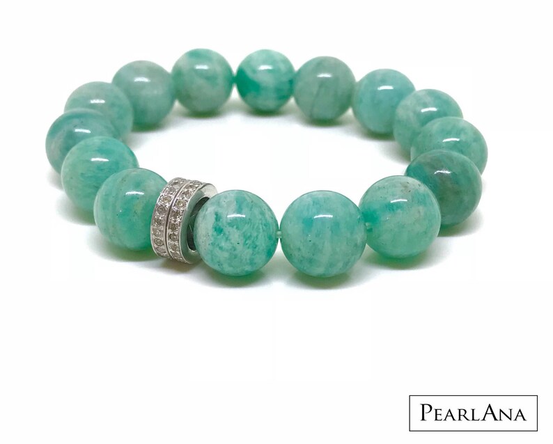 calming throat chakra bracelets aqua gemstone healing crystal yoga bracelet heart Amazonite healing bracelet virgo aquarians zodiac