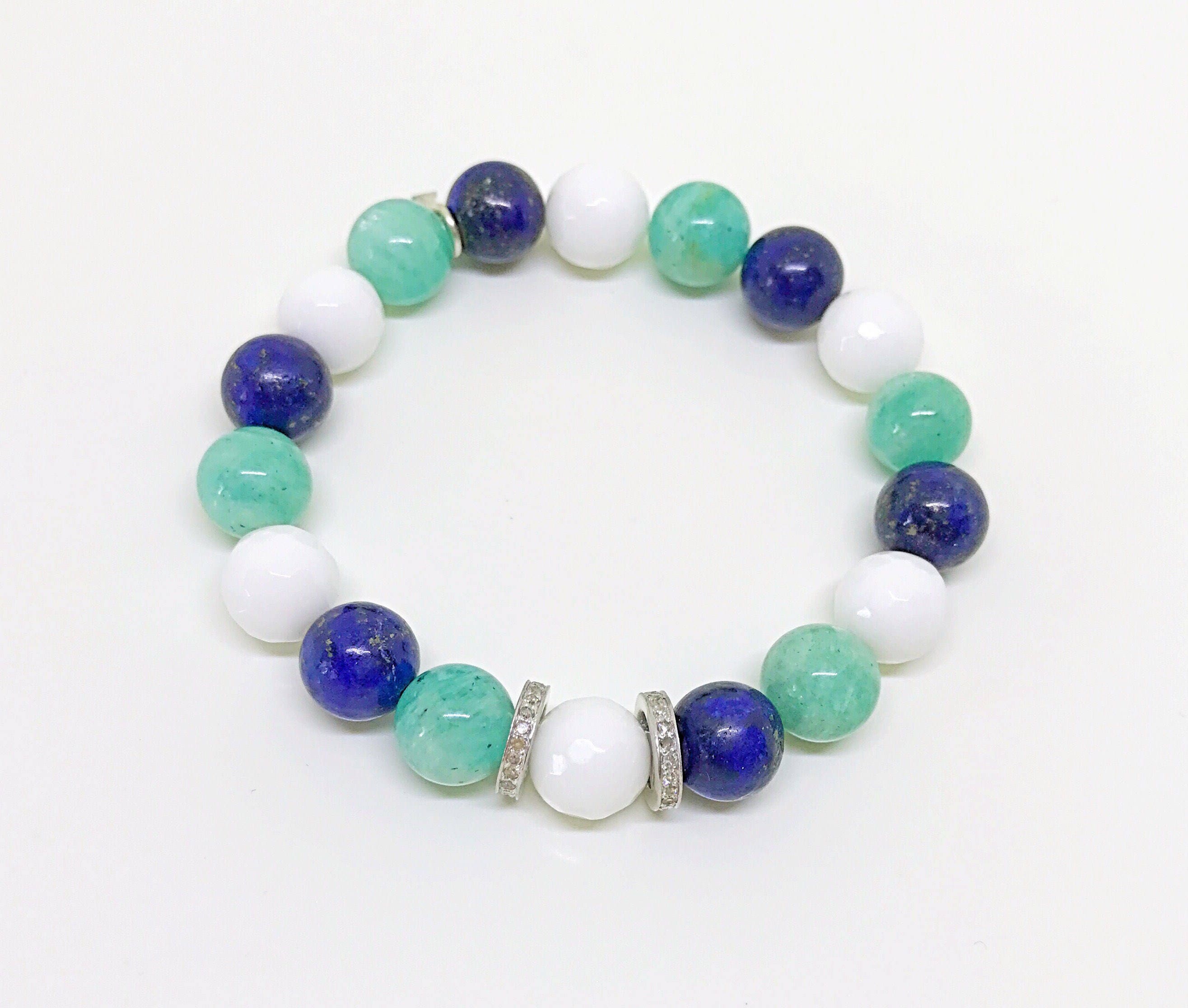 green diamond bracelet
