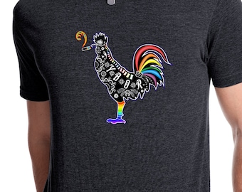 PRIDE Sugar Skull Smokin Rooster