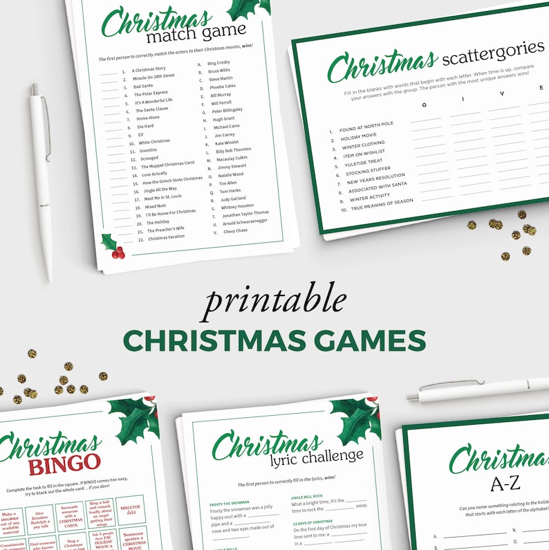 5 Enjoyment Getaway Occasion Game titles for Grownups - Printable Xmas Game titles Package deal - Immediate Down load - 5x7 Xmas Printable - Grownup Xmas Social gathering picture about Printable Games for Adults known as 5 Enjoyable Getaway Celebration Video games for Grown ups - Printable Xmas Video games Offer - Prompt Obtain - 5x7 Xmas Printable - Grownup Xmas Occasion