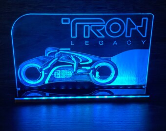 Tron identity Disc Power Disc tribute patch iron on sew Tron Legacy Flynn Ram