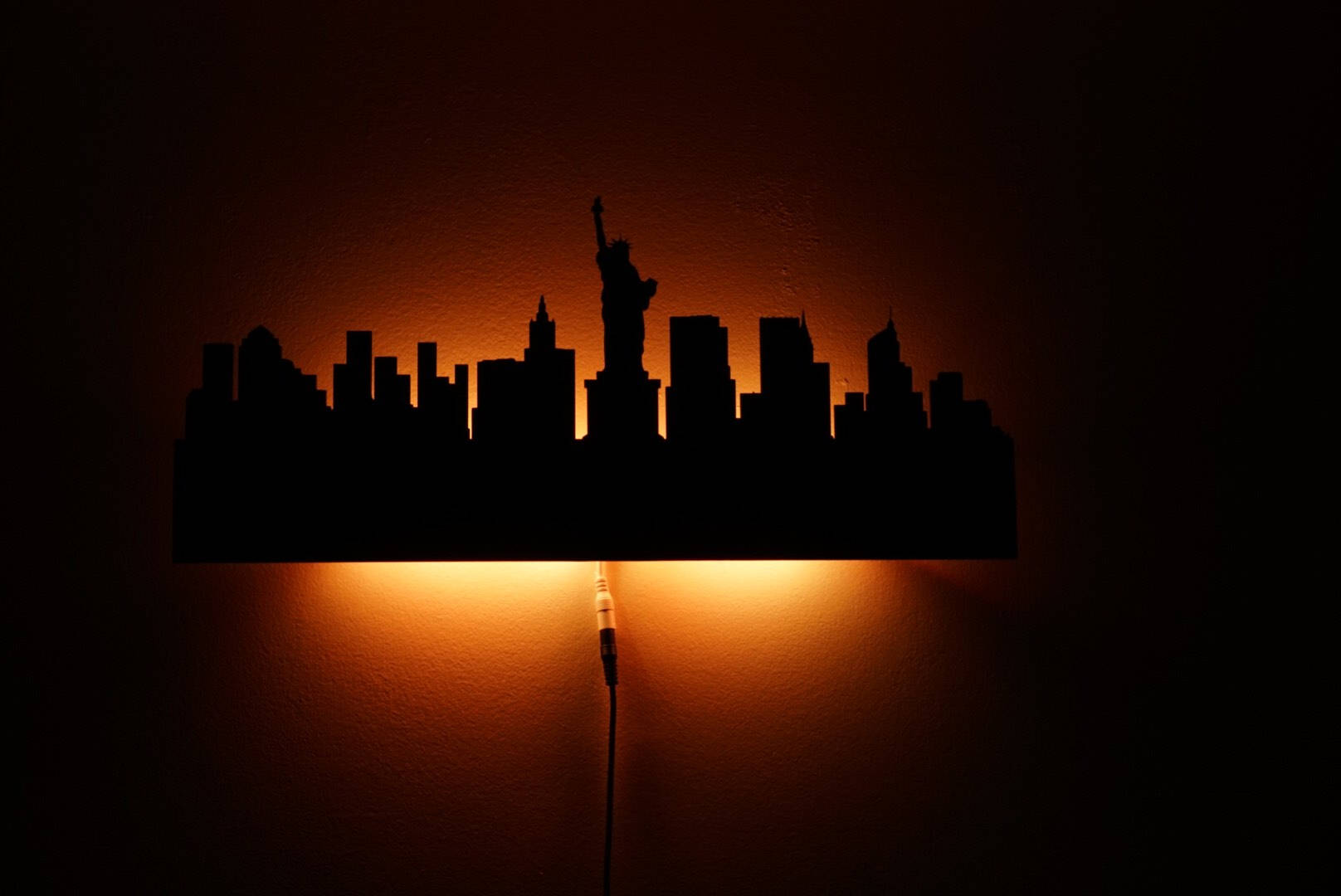 New York City New York NYC LED Illuminated Skyline Custom Etsy