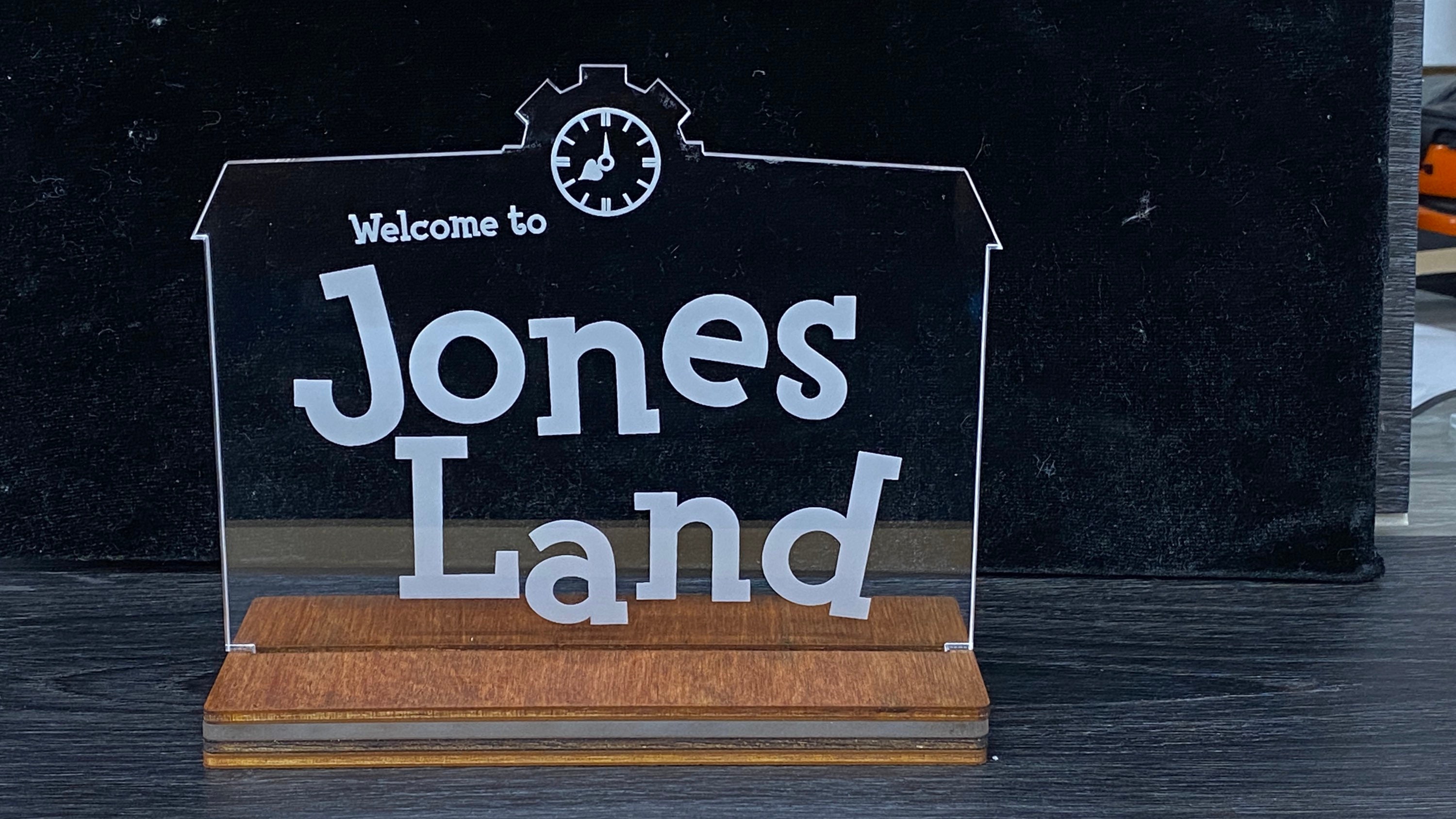 Custom Animal Crossing Island Sign LED Lamp Night Light Leaf | Etsy