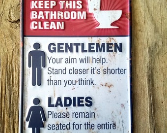 Mens Bathroom Decor Etsy