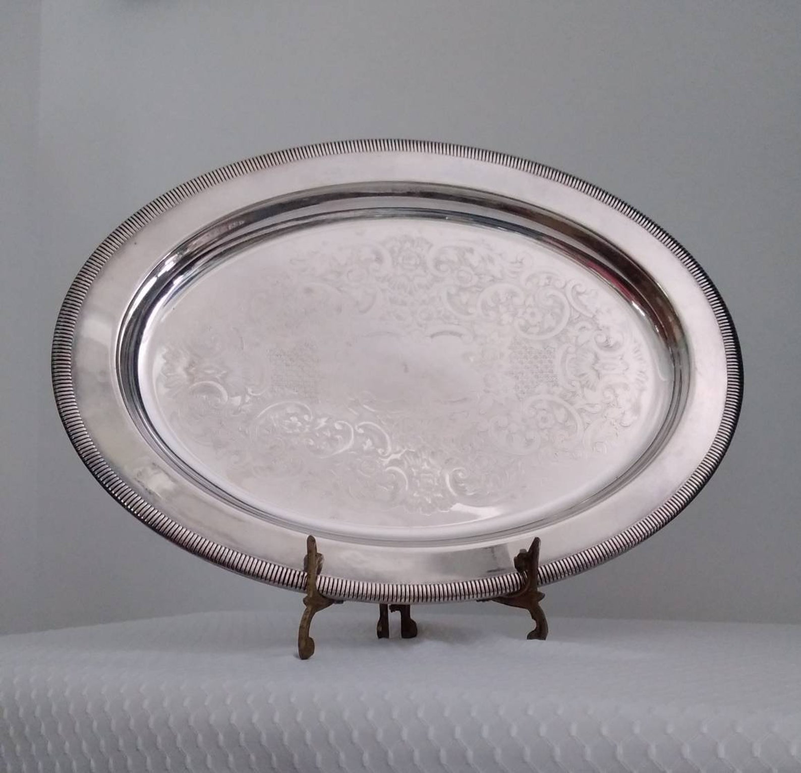 Gorham Silver Platter EP YC 7730 Etsy UK