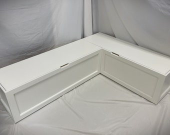 Modern-style Corner Bench Set Dining Banquette Bench Top