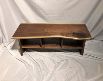 Live-Edge Coffee Table Black Walnut