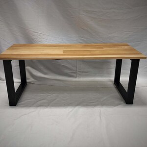 Turner Minimalist Industrial Coffee Table image 7