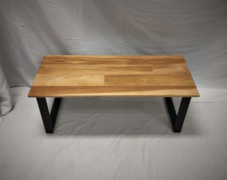 Turner Minimalist Industrial Coffee Table image 6