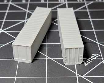 N Scale 40ft Shipping Containers