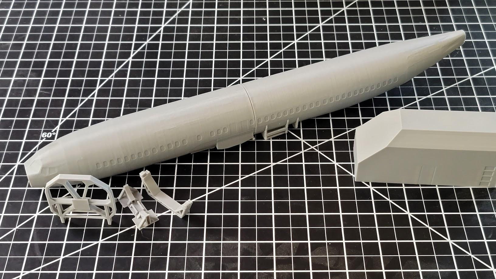 HO Scale Boeing 737-800 Flat Car Load Kit - Etsy