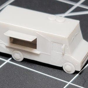 N Scale Resin Food Truck Kit