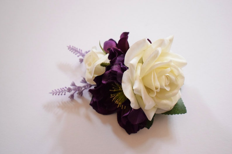 Handmade Vintage Inspired Hair Flower Clip Pinup Bridal Hair Etsy