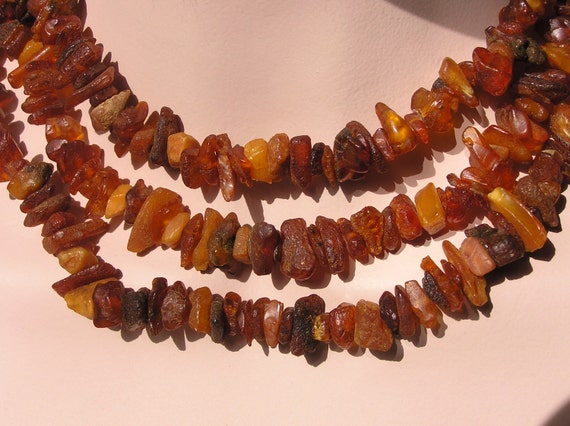 raw baltic amber necklace