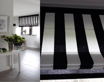 Roman blinds sewn to size, blind, fabric blinds, roman shades, roman shade,