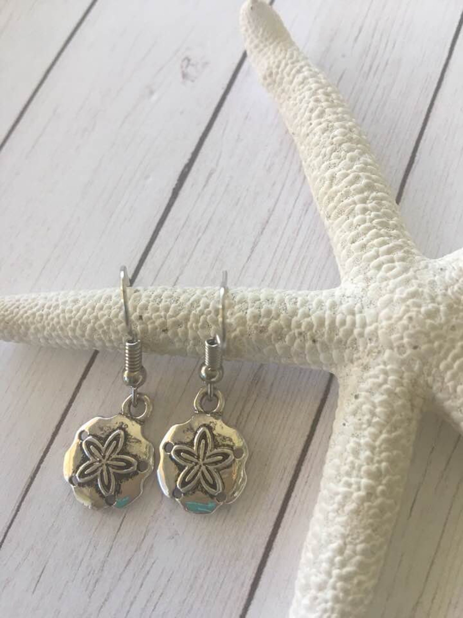 Carol Cassisa La Plage (Sanddollar) Earrings main image 1