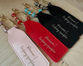 Carabiner Purse Charm,Gold Lip Balm Holder,Bag Clip,Gift for her,Carabiner,Purse Clip,Beach Bag Charm,Beaded Carabiner ,Bag Tag,Accessory
