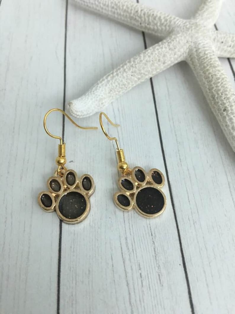 Paw Print Earrings,Pet Lovers Jewelry,Animal Paws Earrings,Dog,Cat,Paw Earrings,Dog Paws Earrings,Cat Paws Earrings,Animal Lovers Gift