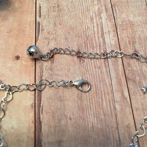Dolphin Anklet,Dolphin Heart Anklet, Sealife Anklet,Dolphin Body Jewelry,Coastal Anklet image 5