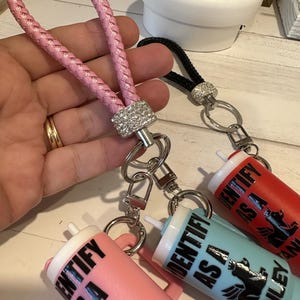Stanley Cup Inspired Keychain Charm,Mini Stanley Stash container,Mini Stanley Chapstick Holder,Stanley Girl,Stanley Addict,Stanley Accessory