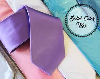 Solid Color Ties | Father of the Bride | Father of the Groom | Groom | Add a Tie Patch | Grandfather | Brother | Gift Ties
