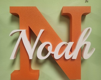 12-Inch Custom Name Sign – 3D Printed Script Wall Letter for Nursery Decor