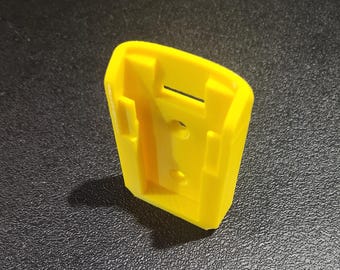 3D Printed DeWalt 20v Max Battery Wall Mount – Durable PETG Organizer, Includes Screws