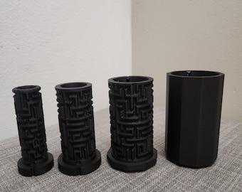 3D Printed Puzzle Maze Russian Nesting Doll – Brain Teaser Toy, Unique Gift, Secret Compartment, Interactive Fidget Puzzle for Adults & Kids