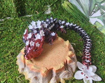 Articulated Cherry Blossom Dragon | 3D Printed Flexi Toy