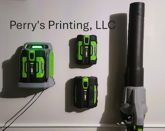 3D Printed EGO 650 Leaf Blower Wall Mount - Durable PETG - Includes Screws