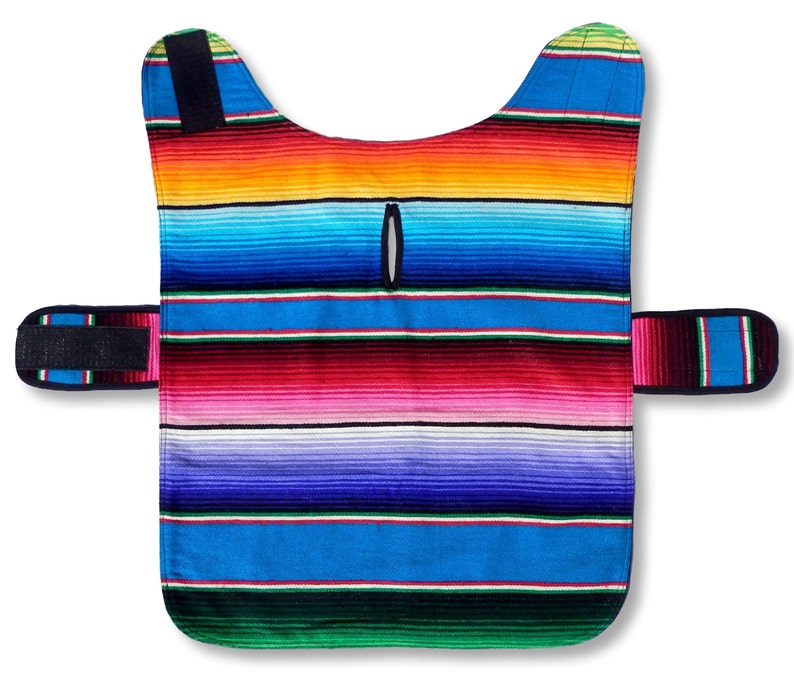 Dog Clothes Handmade Dog Apparel From Authentic Mexican Blanket. Premium Quality Dog Poncho by Baja Ponchos image 4