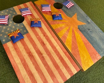 SHIPS IN 2 business days//Fully Stained, Arizona/USA boards with bags (As seen in pics)