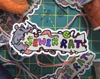 Sewer Rat Sticker