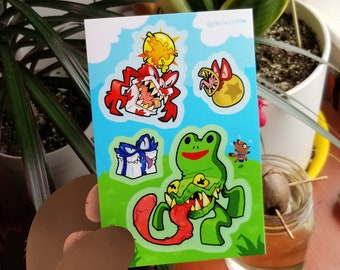 Mimic Crossing-stickervel