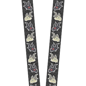 Skyrim Lanyard - Alduin Lanyard - Paarthurnax Lanyard - Dragon Lanyard - Black Lanyard