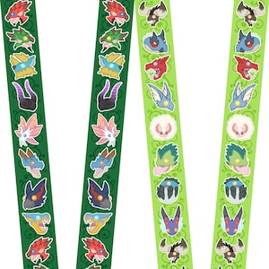 Monster Hunter Lanyards - Monster Hunter World - Rathalos - Zinogre - Gore Magala - Mizutsune - Lagiacrus - Nergigante - Monster Lanyards