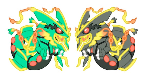 Mega Pokemon Pins Mega Rayquaza Mega Altaria Mega Ampharos Mega