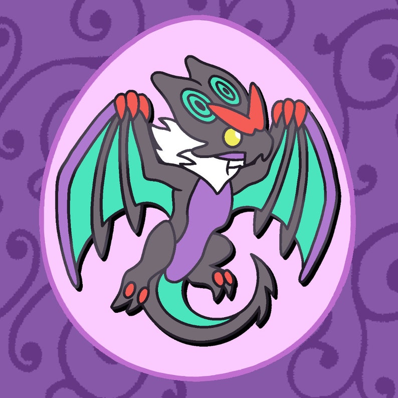 PREORDER Pokemon Pins Noivern Garchomp Dragonair Etsy