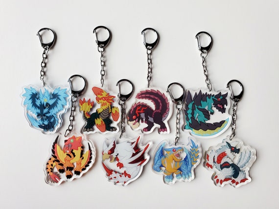 Monster Hunter Charm Brachydios - Etsy España