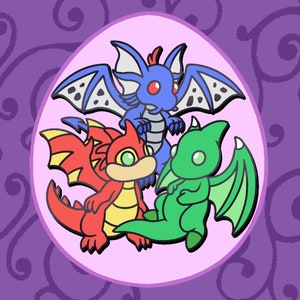 Neopets Pin - Shoyru Pin - Scorchio Pin - Draik Pin - Dragon Pins - Enamel Pins