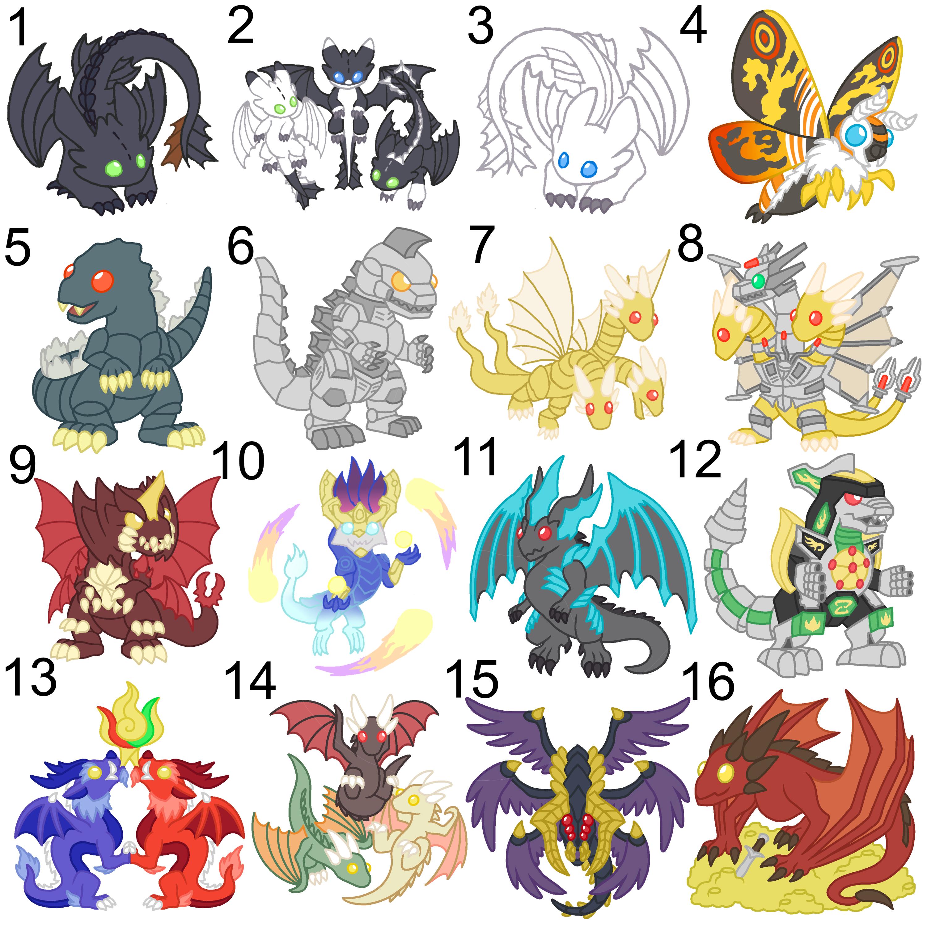 ステンシルシート東のドラゴン様サイズ確認用