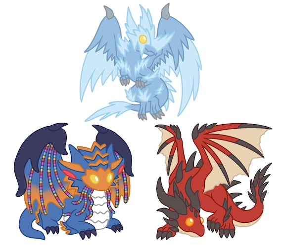 Monster Hunter World Iceborne Charms - Velkhana - Namielle - Safi