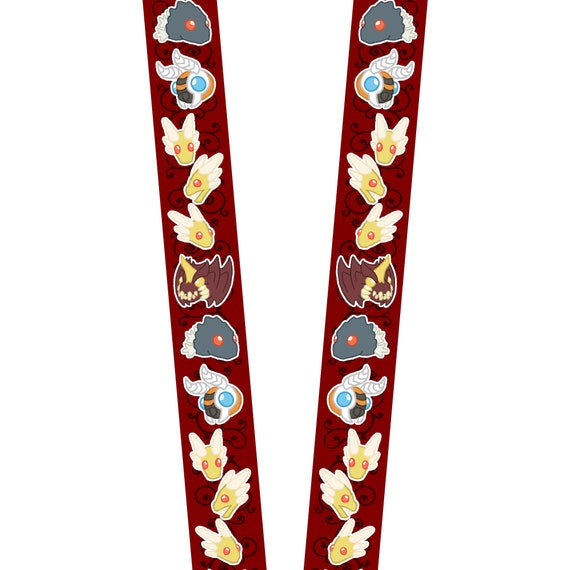 Godzilla Lanyard - Mothra Lanyard - King Ghidorah Lanyard - Rodan