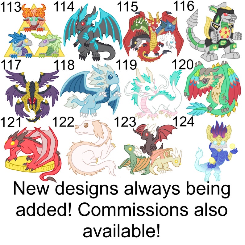 Dragon Stickers Deal 3 for 10 Dollars Discount HTTYD Pokemon Monster Hunter Godzilla Yugioh World of Warcraft image 8