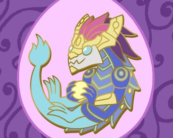 Pin de Aurelion Sol - League of Legends - Dragón Galáctico - Pin de Dragón - Pin de Esmalte