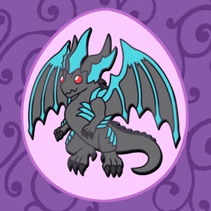 Bahamut Pin - Final Fantasy XIV Pin - Final Fantasy 14 Pin - Dragon Pins - Enamel Pins