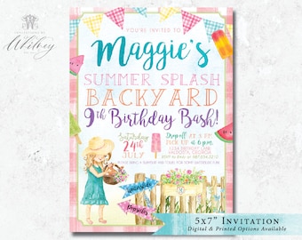 Anniversaire Bash Invite Etsy France