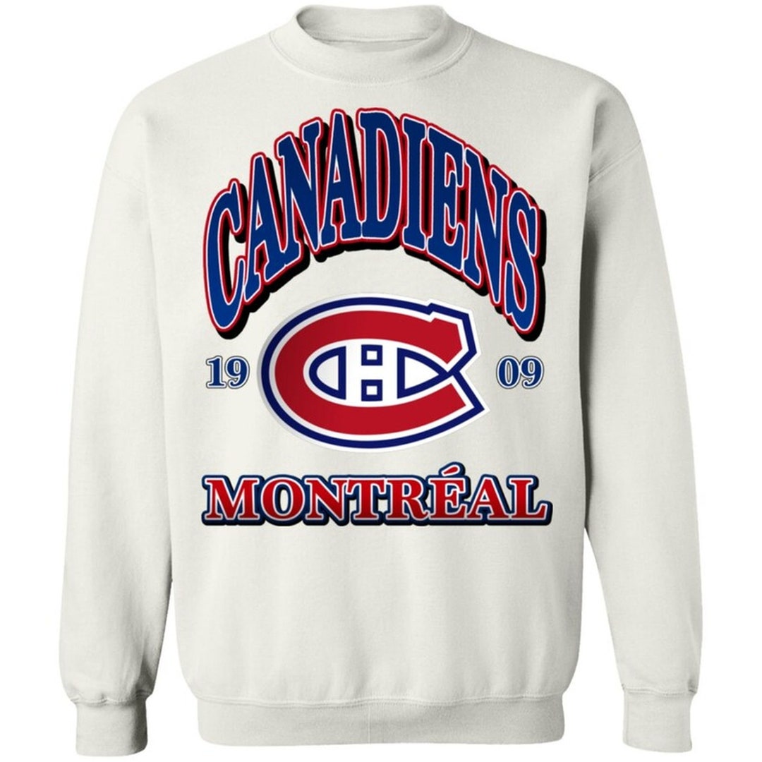 Retro Vintage Montreal Canadiens Crewneck Sweatshirt 90s - Etsy