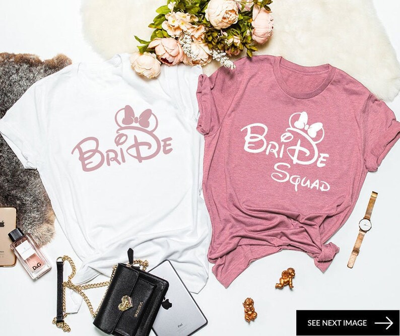disney bride shirt